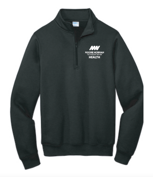MNTC Health "Logo" Design 1/4 Zip Pullover Sweatshirt