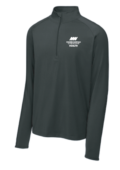 MNTC Health "Logo" Design Stretch 1/4 Zip Pullover~Unisex