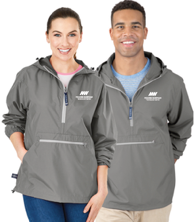 Charles River Unisex Pack-N-Go Pullover (emb)