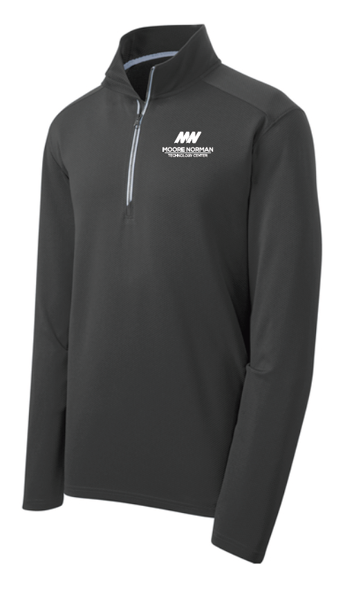 Sport-Tek Unisex Sport-Wick Texture 1/4 Zip Pullover (emb)