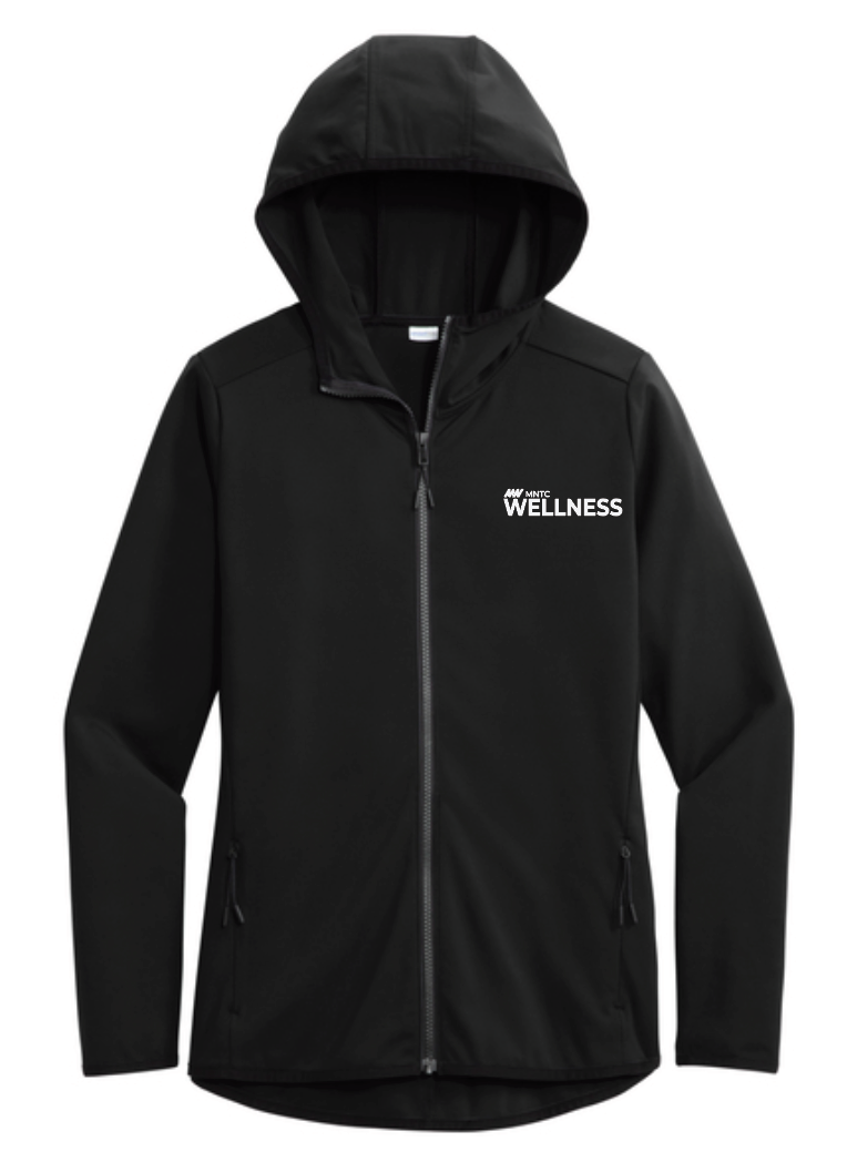 MNTC Wellness Sport-Tek Women's Circuit Hooded Full-Zip Jacket