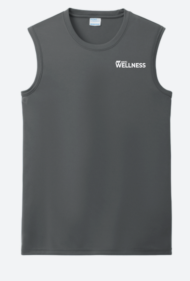 MNTC Wellness Port & Co Unisex Performance Sleeveless Tee
