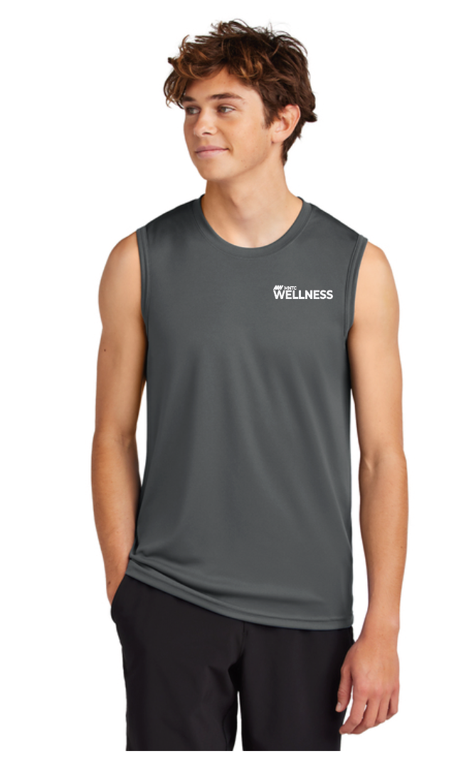 MNTC Wellness Port & Co Unisex Performance Sleeveless Tee
