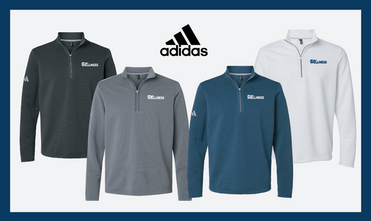 MNTC Wellness Adidas Unisex Spacer 1/4 Zip Pullover