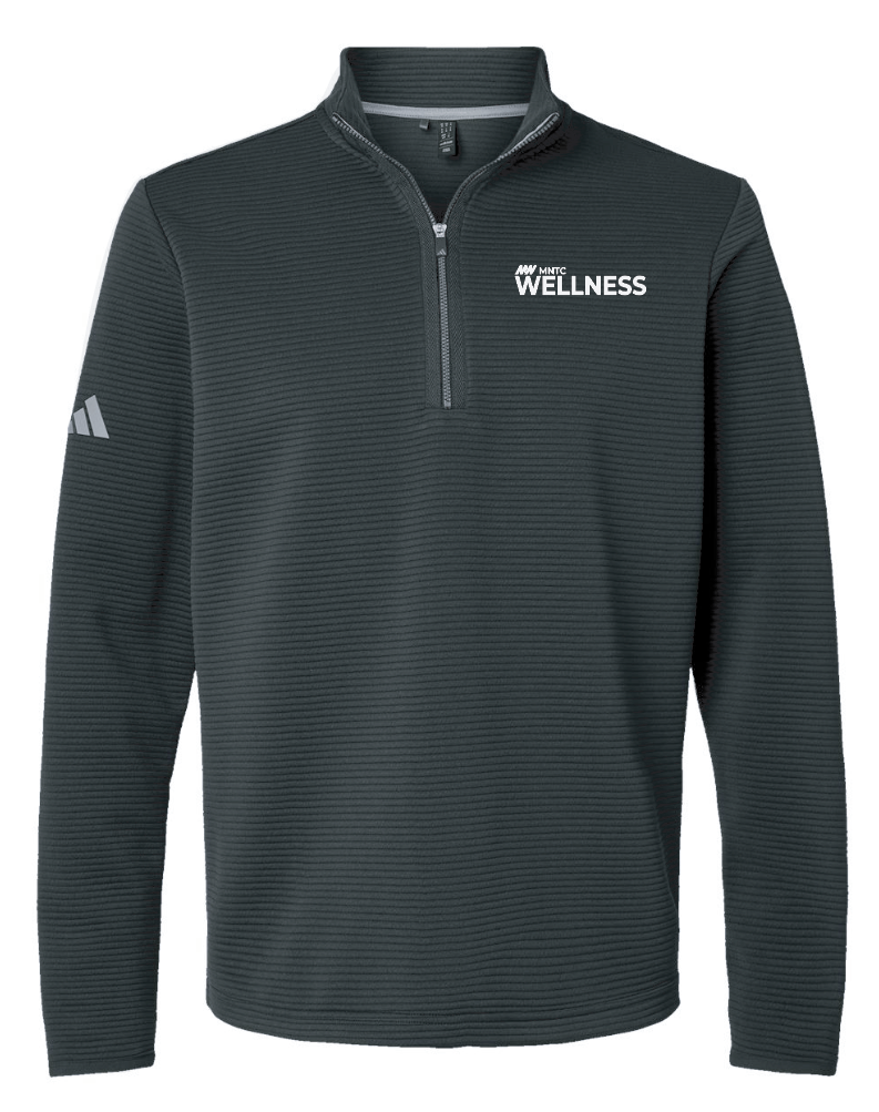 MNTC Wellness Adidas Unisex Spacer 1/4 Zip Pullover