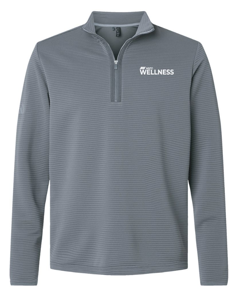 MNTC Wellness Adidas Unisex Spacer 1/4 Zip Pullover