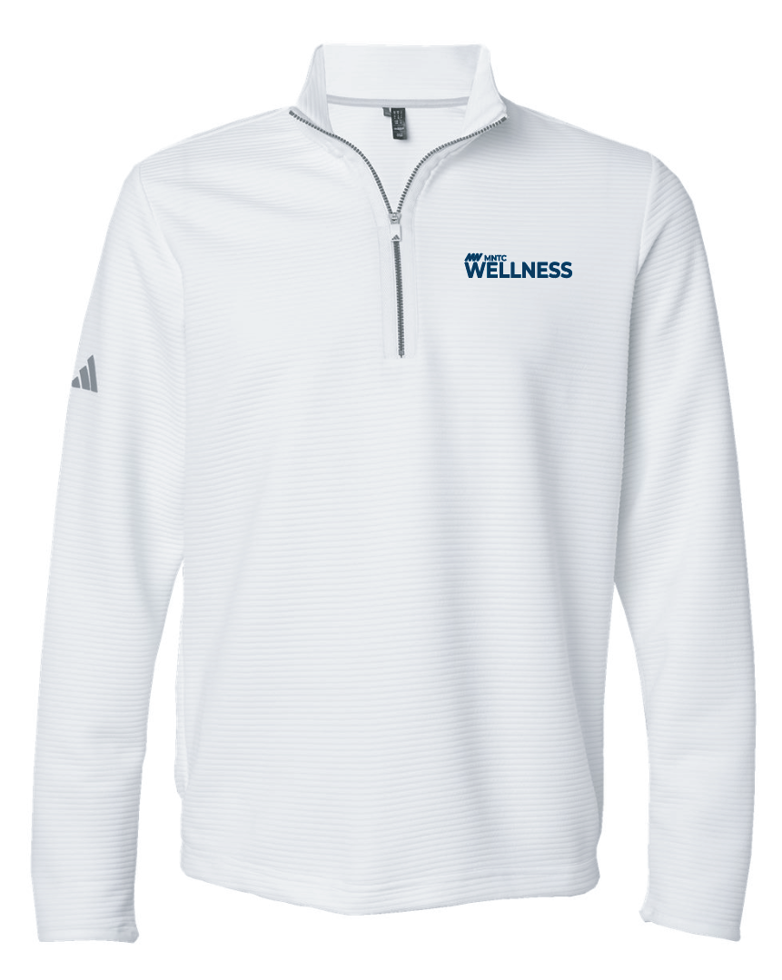 MNTC Wellness Adidas Unisex Spacer 1/4 Zip Pullover