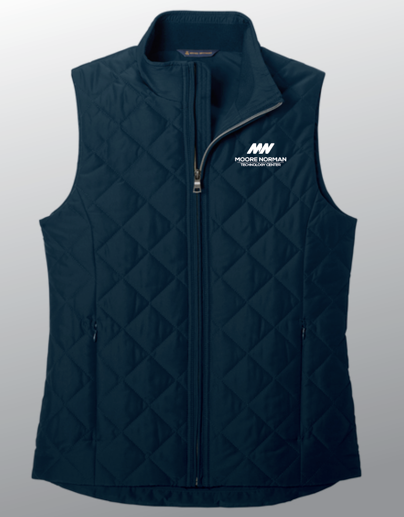 Brooks Brothers Women's Quilted Vest (emb)