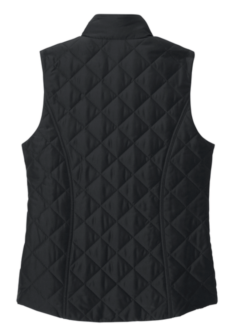 Brooks Brothers Women's Quilted Vest (emb)