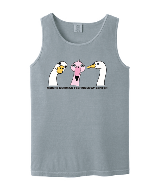 Summer Program Hot Drop "Flamingo" Design Unisex Tank (granite)