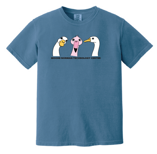 Summer Program Hot Drop "Flamingo" Design S/S T-shirt (navy)