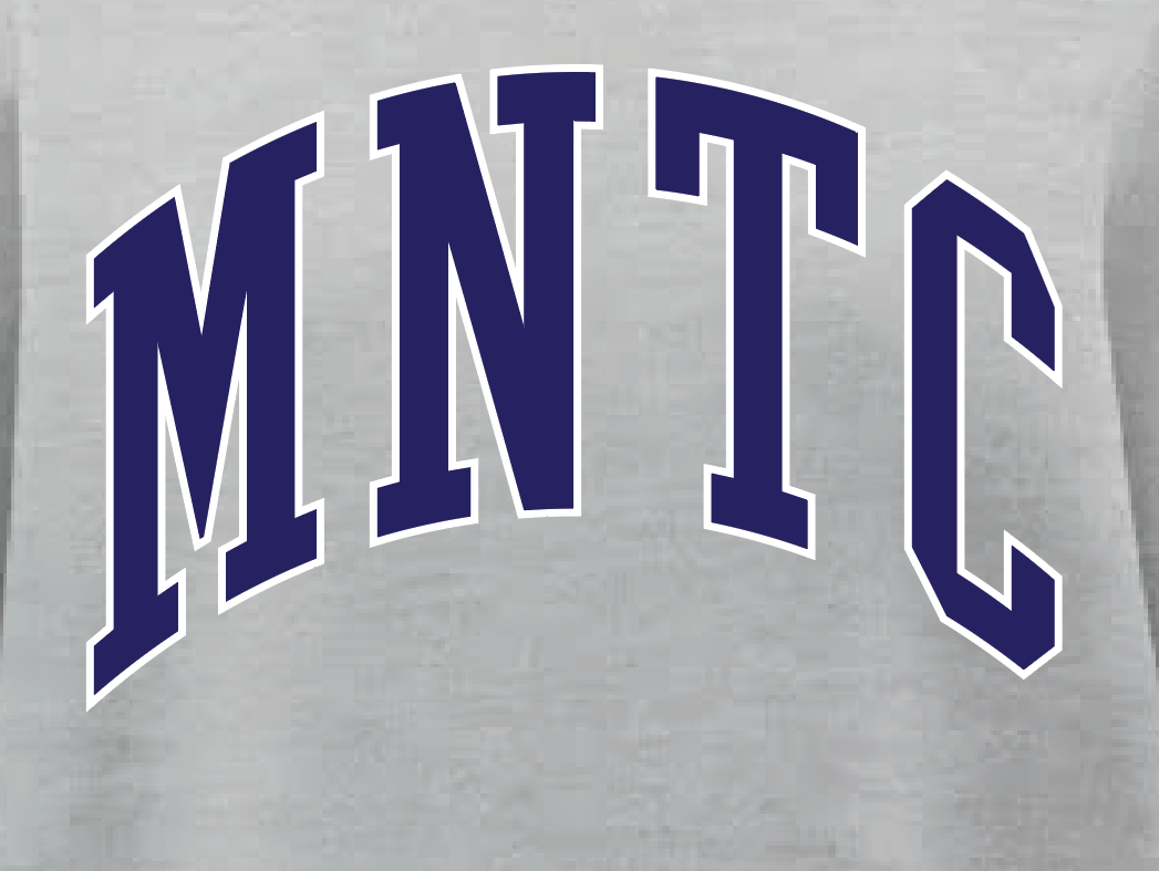 Hot Drop- "MNTC" Design Mock Neck Sweatshirt