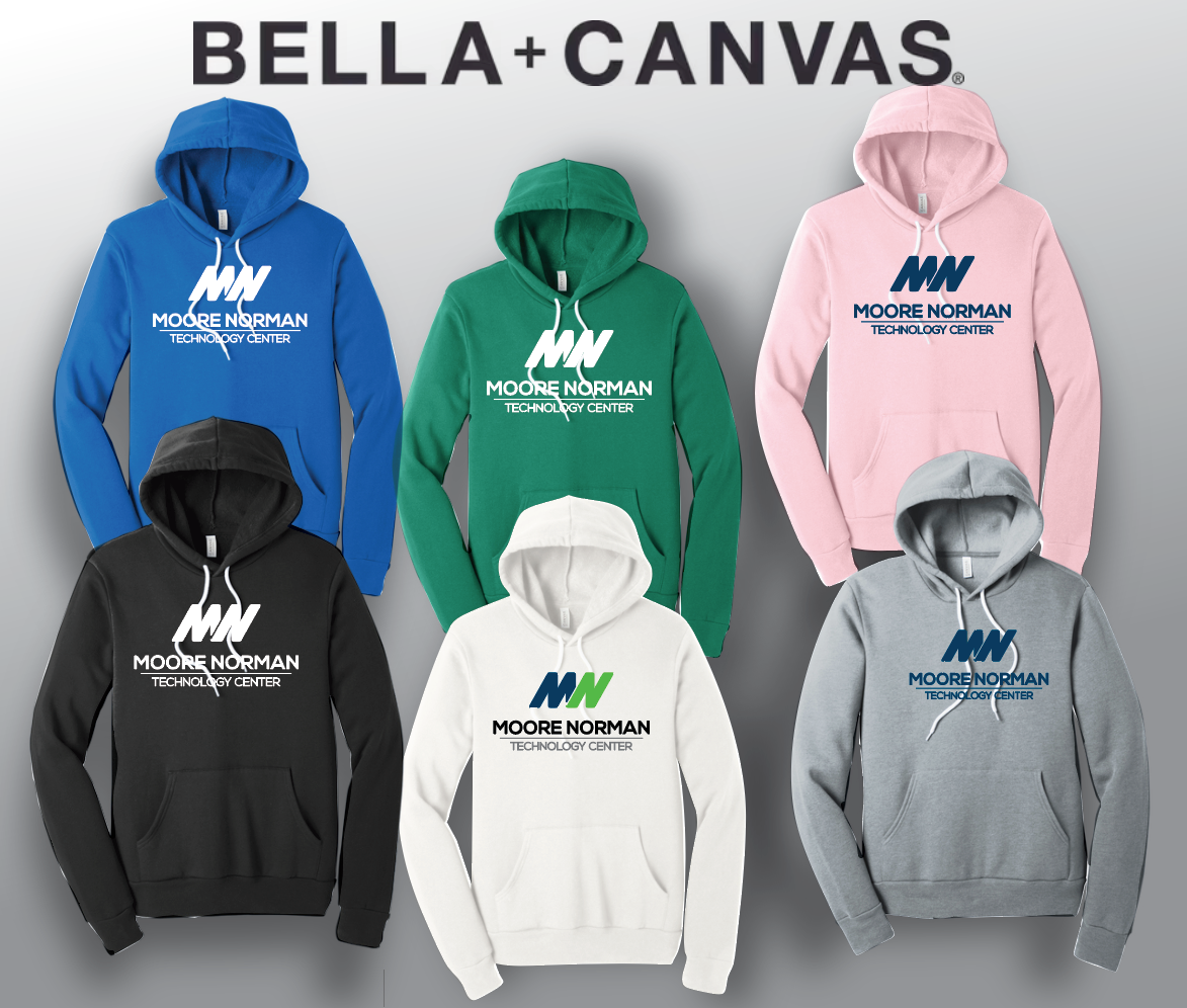 Bella+Canvas Fleece Hooded Sweatshirt