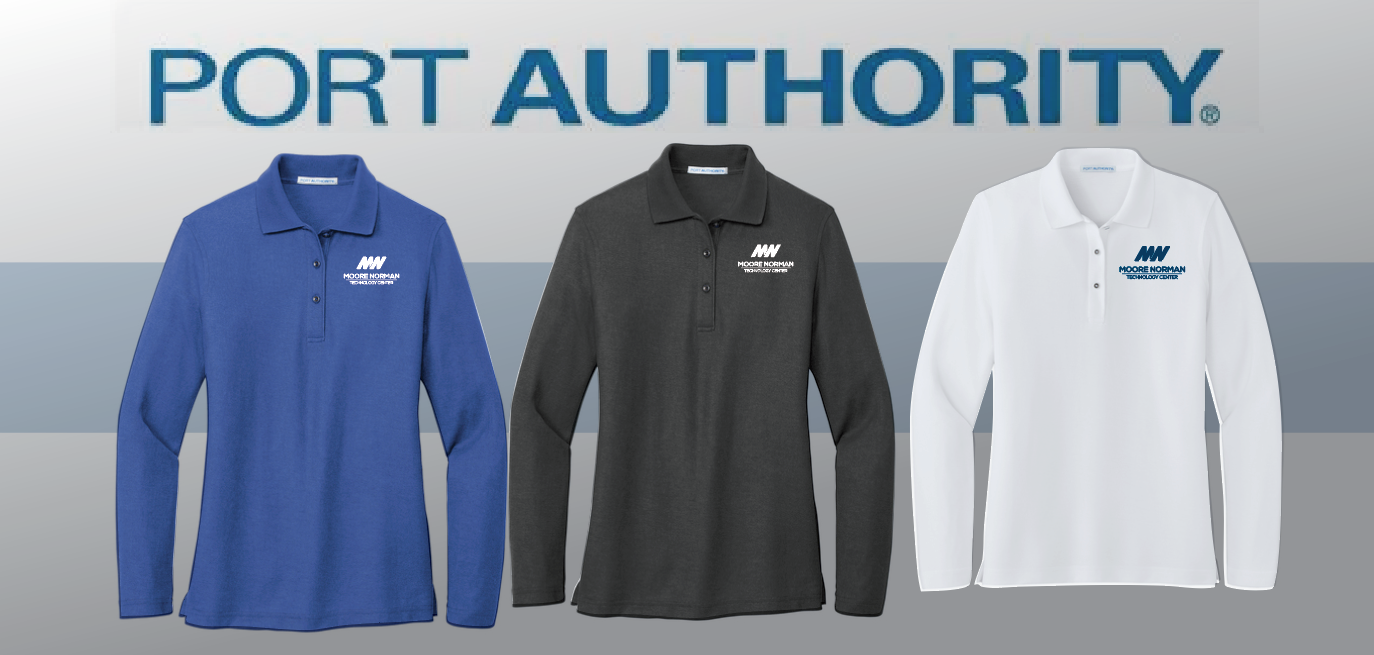 Port Authority Women's Silk Touch L/S Polo (emb)