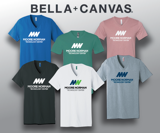Bella+Canvas Short Sleeve V-neck T-shirts