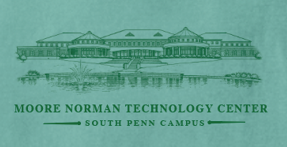 Hot Drop- "S. Penn Campus Building" Design Comfort Colors Long Sleeve T-shirts (seafoam)